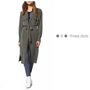 Three Dots Utility Tunic Duster